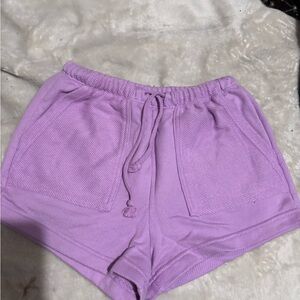 SO Women's Athletic Shorts in Light Purple